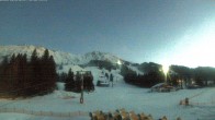 Archiv Foto Webcam Oberjoch - Blick zum Iseler 17:00