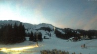 Archiv Foto Webcam Oberjoch - Blick zum Iseler 06:00