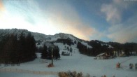 Archiv Foto Webcam Oberjoch - Blick zum Iseler 05:00