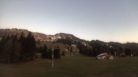 Archived image Webcam Oberjoch - Mt. Iseler 19:00