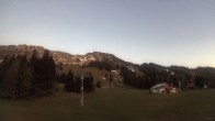 Archiv Foto Webcam Oberjoch - Blick zum Iseler 19:00