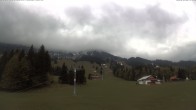Archiv Foto Webcam Oberjoch - Blick zum Iseler 15:00