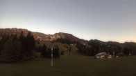 Archiv Foto Webcam Oberjoch - Blick zum Iseler 19:00
