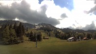 Archiv Foto Webcam Oberjoch - Blick zum Iseler 13:00