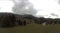 Archiv Foto Webcam Oberjoch - Blick zum Iseler 09:00