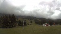 Archiv Foto Webcam Oberjoch - Blick zum Iseler 17:00