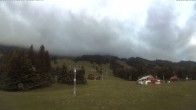 Archiv Foto Webcam Oberjoch - Blick zum Iseler 19:00