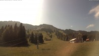 Archiv Foto Webcam Oberjoch - Blick zum Iseler 09:00