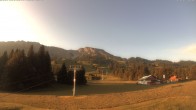 Archiv Foto Webcam Oberjoch - Blick zum Iseler 05:00