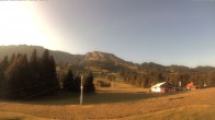 Archiv Foto Webcam Oberjoch - Blick zum Iseler 06:00