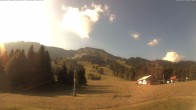 Archiv Foto Webcam Oberjoch - Blick zum Iseler 07:00