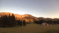 Archiv Foto Webcam Oberjoch - Blick zum Iseler 19:00