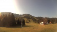 Archiv Foto Webcam Oberjoch - Blick zum Iseler 07:00