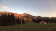 Archiv Foto Webcam Oberjoch - Blick zum Iseler 19:00
