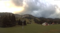 Archiv Foto Webcam Oberjoch - Blick zum Iseler 05:00