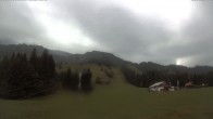 Archiv Foto Webcam Oberjoch - Blick zum Iseler 19:00