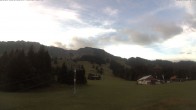 Archiv Foto Webcam Oberjoch - Blick zum Iseler 05:00