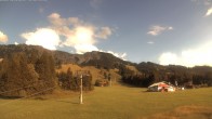 Archiv Foto Webcam Oberjoch - Blick zum Iseler 17:00