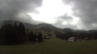 Archiv Foto Webcam Oberjoch - Blick zum Iseler 09:00