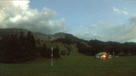 Archiv Foto Webcam Oberjoch - Blick zum Iseler 21:00