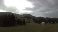 Archiv Foto Webcam Oberjoch - Blick zum Iseler 15:00