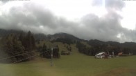 Archiv Foto Webcam Oberjoch - Blick zum Iseler 13:00