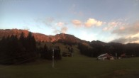 Archiv Foto Webcam Oberjoch - Blick zum Iseler 19:00