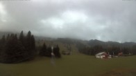 Archiv Foto Webcam Oberjoch - Blick zum Iseler 19:00