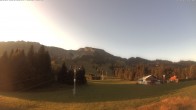 Archiv Foto Webcam Oberjoch - Blick zum Iseler 06:00