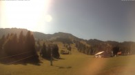 Archiv Foto Webcam Oberjoch - Blick zum Iseler 09:00