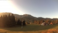 Archiv Foto Webcam Oberjoch - Blick zum Iseler 06:00