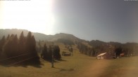 Archiv Foto Webcam Oberjoch - Blick zum Iseler 09:00