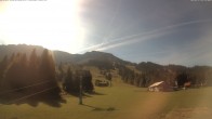 Archiv Foto Webcam Oberjoch - Blick zum Iseler 09:00