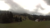 Archiv Foto Webcam Oberjoch - Blick zum Iseler 08:00