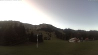 Archiv Foto Webcam Oberjoch - Blick zum Iseler 14:00