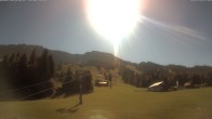 Archiv Foto Webcam Oberjoch - Blick zum Iseler 18:00