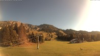 Archiv Foto Webcam Oberjoch - Blick zum Iseler 22:00