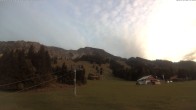 Archiv Foto Webcam Oberjoch - Blick zum Iseler 17:00