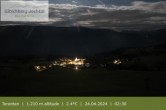 Archived image Webcam View of Terento in Val Pusteria (South Tyrol, Italy) 01:00
