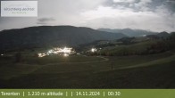 Archived image Webcam View of Terento in Val Pusteria (South Tyrol, Italy) 23:00