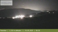 Archived image Webcam View of Terento in Val Pusteria (South Tyrol, Italy) 23:00