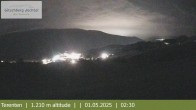 Archived image Webcam View of Terento in Val Pusteria (South Tyrol, Italy) 01:00