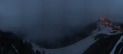 Archived image Webcam Top station Monte Lussari 19:00