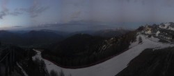 Archiv Foto Webcam Tarvisio - Bergstation Monte Lussari 19:00
