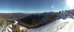 Archived image Webcam Top station Monte Lussari 09:00