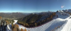 Archived image Webcam Top station Monte Lussari 11:00