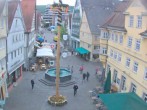 Archiv Foto Webcam Aalen - Blick auf den Marktplatz 11:00