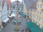Archived image Webcam Aalen - View to the town square 11:00