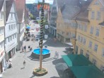 Archiv Foto Webcam Aalen - Blick auf den Marktplatz 13:00