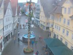 Archived image Webcam Aalen - View to the town square 11:00
